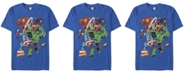 Fifth Sun Marvel Men's Comic Collection The Mighty Five Short Sleeve T-Shirt